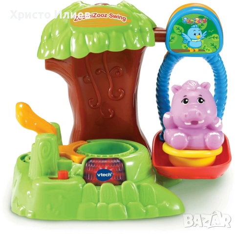 Vtech ZoomiZooz Музикална люлка с хипопотамче, снимка 2 - Музикални играчки - 54483831