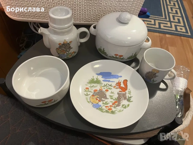 Детски сервиз - български порцелан, снимка 2 - Сервизи - 54744388
