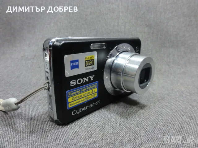 ЦИФРОВ ФОТОАПАРАТ SONY CYBER-SHOT DSC-W215 12.1MP CCD ZEISS DIGITAL CAMERA Y2K DIGICAM, снимка 4 - Фотоапарати - 55334371