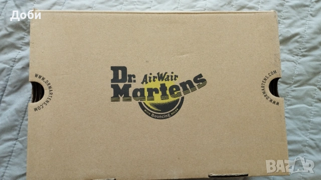 Чисто нови кожени кубинки Dr. Martens 37 номер, снимка 6 - Дамски боти - 54718325