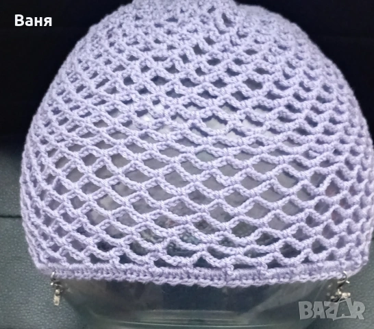 летни дамсми шапки ръчно плетиво