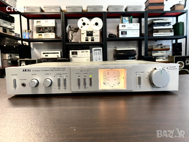 Vintage усилвател Akai/2, снимка 2 - Ресийвъри, усилватели, смесителни пултове - 54551396