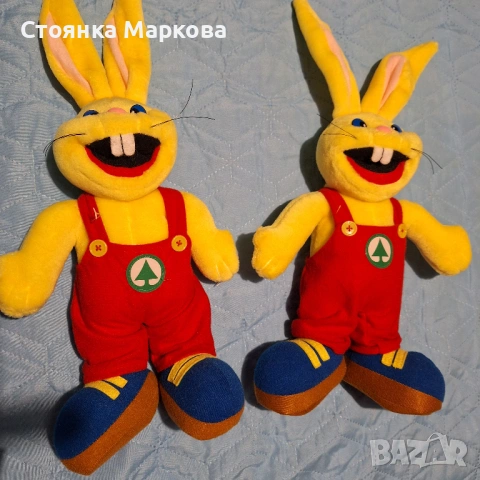 Две плюшени зайчета, снимка 4 - Плюшени играчки - 54803042