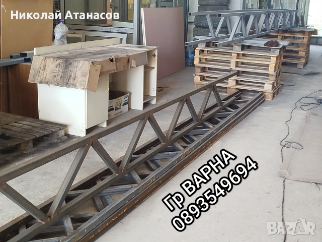 Метални ферми изработване , снимка 2 - Ремонти на покриви - 55138611