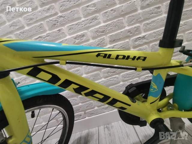 Детски велосипед Drag alpha 16 '' , снимка 5 - Велосипеди - 55168195