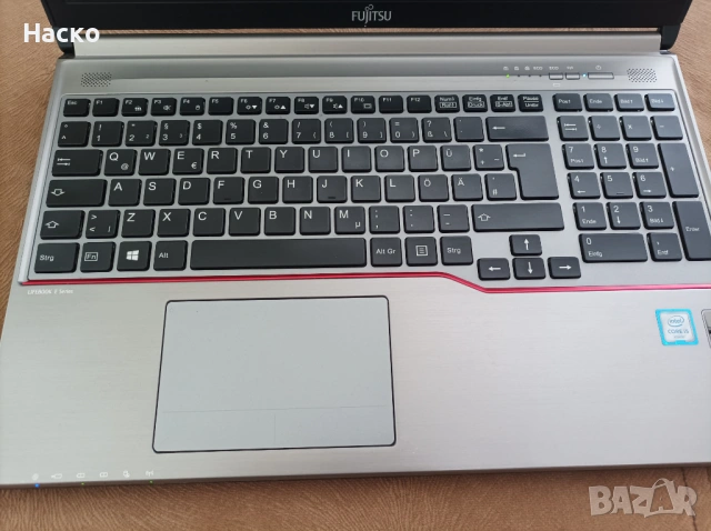 Лаптоп Fujitsu Lifebook E756,Intel I5, 8Gb ram,128 ssd, windows 11 pro- made in Japan, снимка 6 - Лаптопи за работа - 54781977