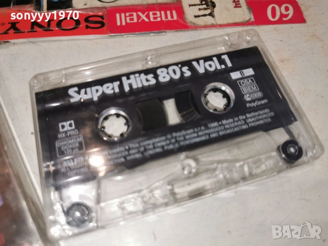 SUPER HITS 80S 1 ORIGINAL TAPE 0205261946H2E6R, снимка 2 - Аудио касети - 54391789