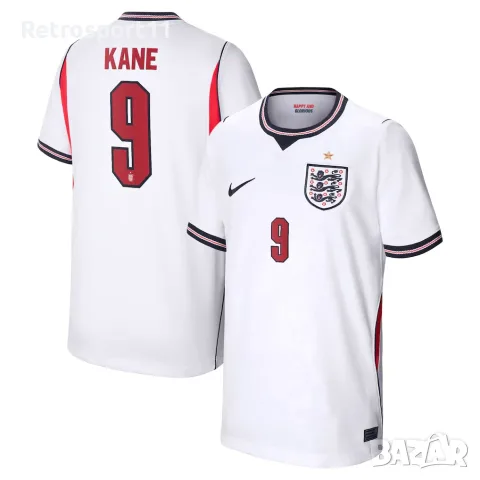 Футболна тениска на Англия – Harry Kane #9 от Световно първенство 2026