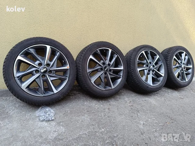 продавам комплект оригинални 17" джанти с гуми, снимка 2 - Гуми и джанти - 55559049