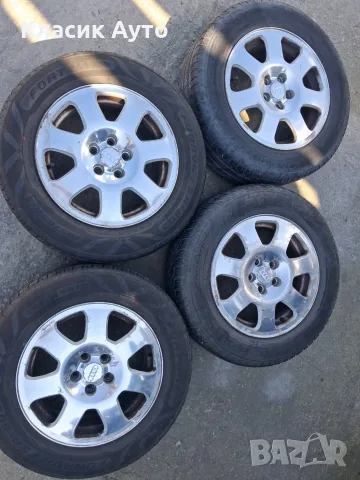 Алуминиеви джанти Audi 5X100 15-цола, снимка 2 - Гуми и джанти - 55638850