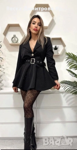 Дамски гащеризон с камъчета