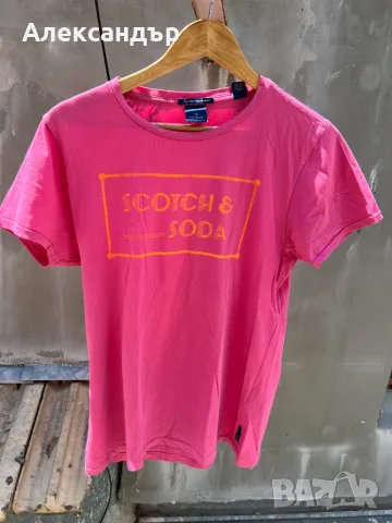 Тениска Scotch & Soda, размер S, снимка 3 - Тениски - 55630463