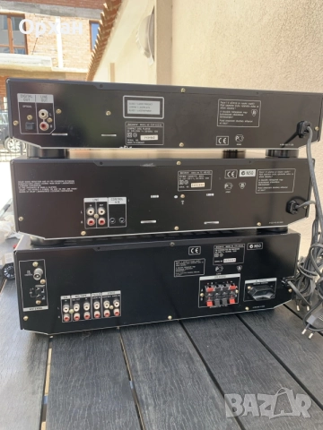 Аудио система Sony – Ресивър STR-DE135, CD CDP-XE220 и Дек TC-WE435, снимка 3 - Аудиосистеми - 55679221