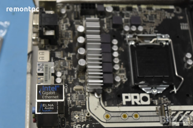 Asrock H270M Pro4 дънна платка в кутия и аксесоари 1151 DDR4, снимка 8 - Дънни платки - 54945943