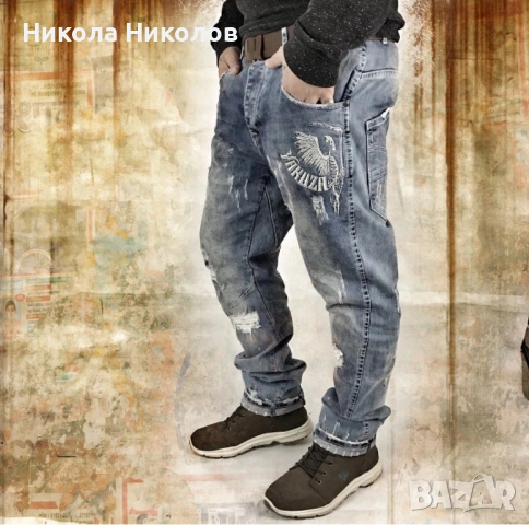 Нови дънки Yakuza, снимка 2 - Дънки - 54480096