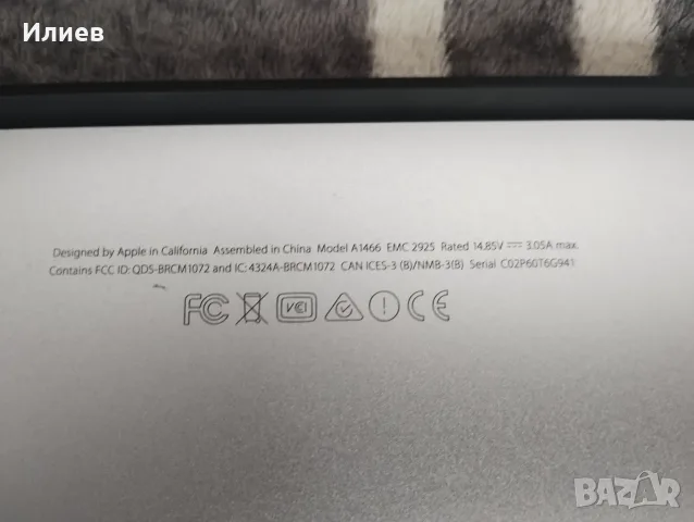 MacBook Air запазен и функциониращ лаптоп , снимка 3 - Лаптопи за дома - 55415203