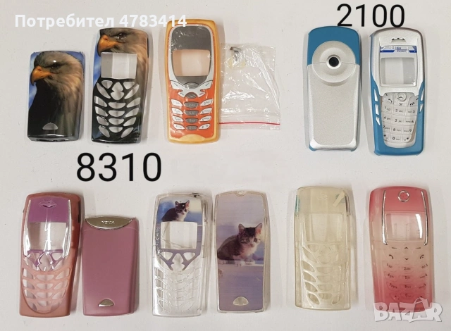 Панели за Nokia 6610; Nokia 6610 с дизайн 6100; Nokia 6100; Nokia 8310 ; Nokia 6600, снимка 9 - Резервни части за телефони - 55234728