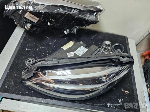 Ляв фар за Mercedes C класа W205 led high performance lqv far farove мерцедес, снимка 3 - Части - 55219106
