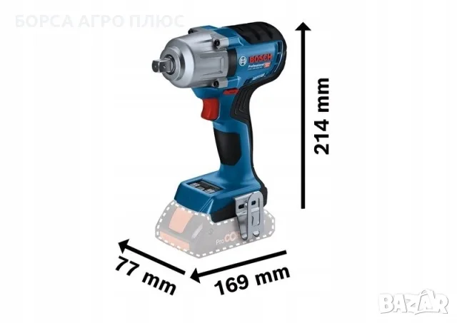 Bosch GDS 18V-450 PC 2xProCORE 4.0Ah 450Nm Ударен гайковерт Professional L-BOXX Нов, снимка 2 - Винтоверти - 55578947