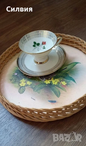 Поднос/Панер  плетено дърво, снимка 4 - Аксесоари за кухня - 55223696