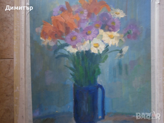 Двустранна картина Д.Бонева, снимка 6 - Картини - 54324307