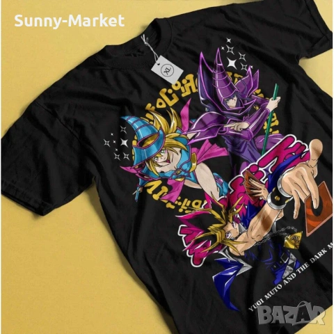 Тениска Yu Gi Oh , мъжки детски и дамски тениски и фланелки , манга бг