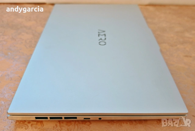 Gigabyte AERO 17/Intel Core i7 12700H/NVidia RTX 3070ti 8GB/16G RAM/512 SSD/4K 120hz HDR1000 MiniLED, снимка 6 - Лаптопи за игри - 53484243