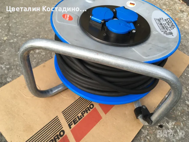 немска макара с удължител на марката "Conel" 39.5 M, снимка 3 - Други инструменти - 55667777