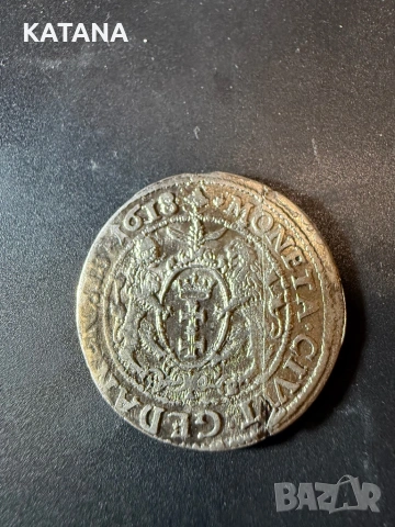 Сребърни монети талер и сигизмунд, снимка 4 - Нумизматика и бонистика - 54035197