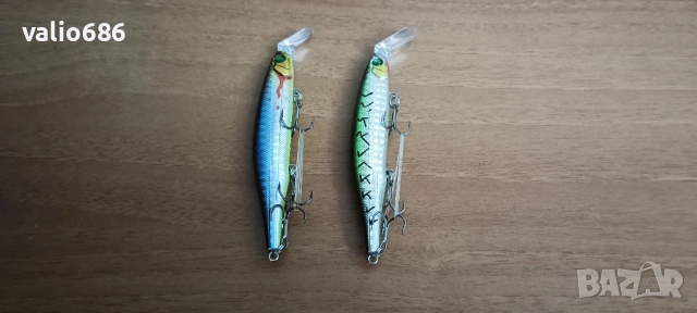 8 броя воблери за морски и сладководен риболов+ влакно shimano, снимка 2 - Такъми - 53698271