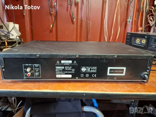 Продава се плеър Yamaha CDX-490. , снимка 6 - Ресийвъри, усилватели, смесителни пултове - 55004276