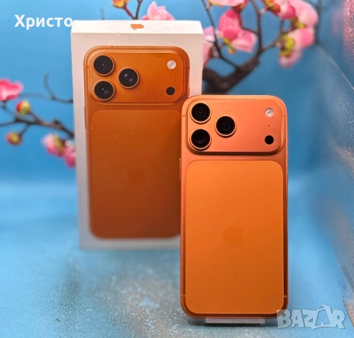 ГАРАНЦИОНЕН!!! Apple iPhone 17 Pro Max, 512GB, 5G, Cosmic Orange + подарък оригинален адаптер Apple , снимка 3 - Apple iPhone - 54229556