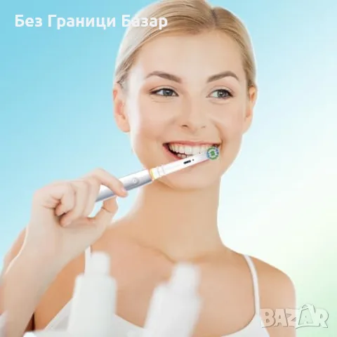 Нови Резервни глави за Oral-B 16 броя, меки Dupont влакна, цветни пръстени за четка за зъби, снимка 7 - Козметика за лице - 55451027