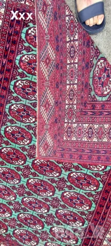 Ръчно тъкан вълнен килим.Антика за ценители., снимка 4 - Килими - 55672417