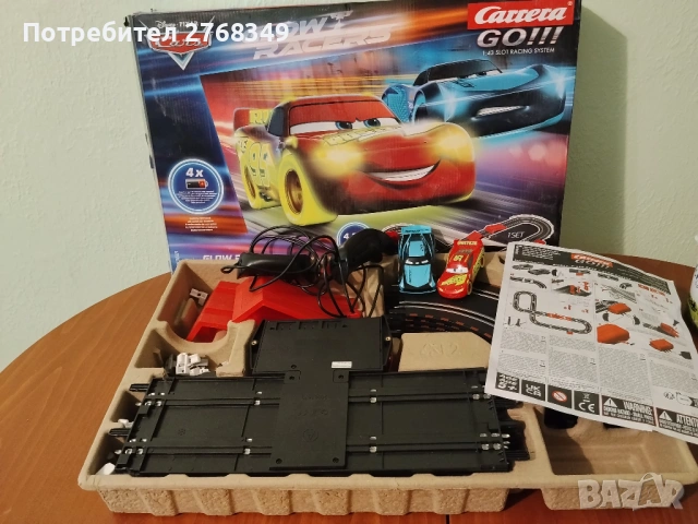 Детска писта CARRERA GO Disney Cars , снимка 3 - Коли, камиони, мотори, писти - 54861797