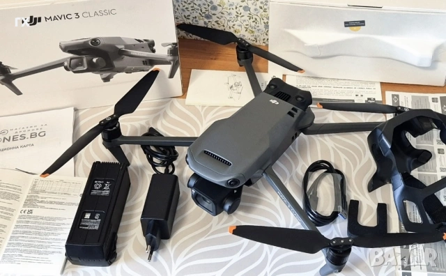DJI Mavic 3 Classic тяло с батерия, снимка 5 - Дронове и аксесоари - 53666355