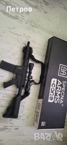 Airsoft M4 - Specna Arms, снимка 3 - Други спортове - 55643953