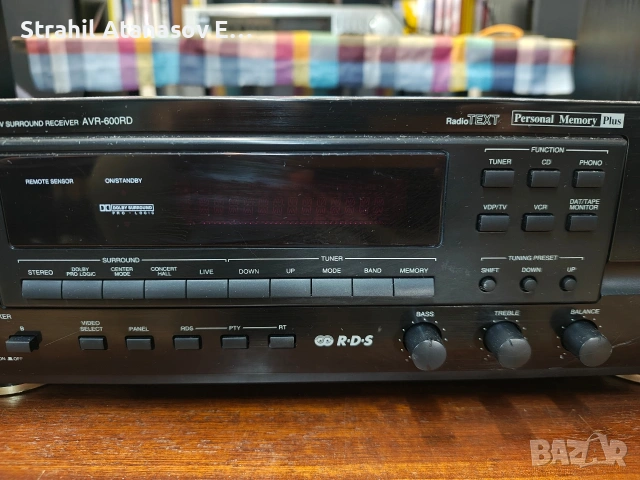 Denon AVR-600RD Стерео Ресивър, снимка 2 - Ресийвъри, усилватели, смесителни пултове - 54965124