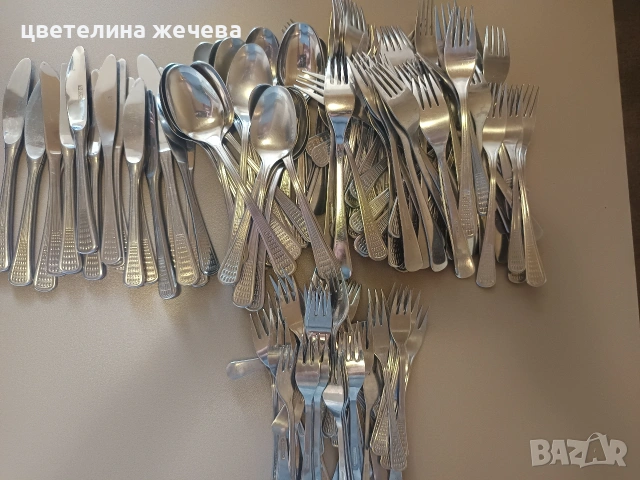Прибори за хранене , снимка 3 - Прибори за хранене, готвене и сервиране - 54727935