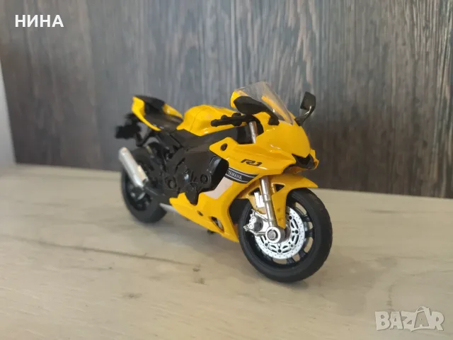 Метален мотор Yamaha YZF -R1 !!!