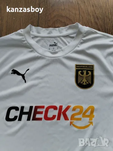 Puma 2024 Germany 'Euro 24' - мъжка футболна тениска КАТО НОВА М 100% оригинал точни размери М - раз, снимка 2 - Тениски - 55338407