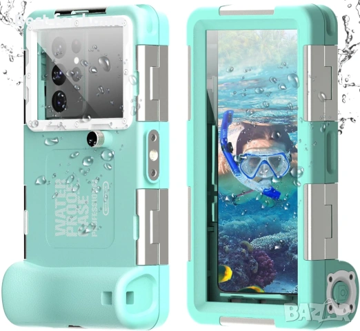 Калъф за телефон за подводно гмуркане за iPhone 16/15/14/13/12/11 Pro Max и Samsung Galaxy 