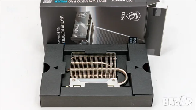 НОВ ДИСК SSD 2TB PCIe 5.0 M.2 (2280) SSD MSI SPATIUM M570 PRO FROZR - до 12GB/s Четене Запис, снимка 4 - Твърди дискове - 55546223