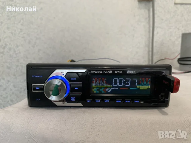Авто радио с Bluetooth, снимка 3 - Аксесоари и консумативи - 55564670