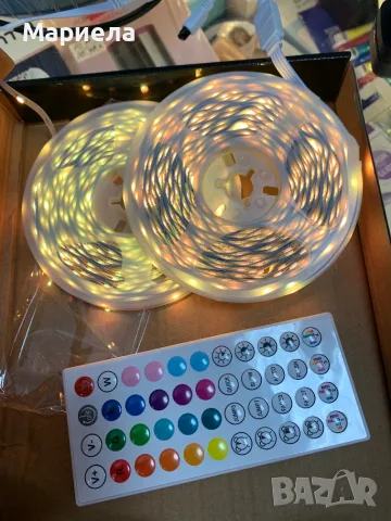 LED Лента 2 х 10 метра / Дистанционно / SMART LED STRIP, снимка 2 - Лед осветление - 55298913