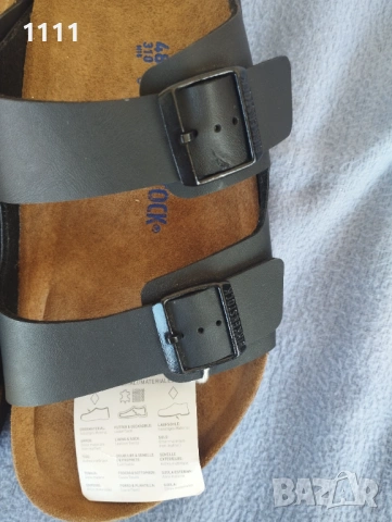 Нови мъжки чехли Birkenstock номер 48., снимка 3 - Мъжки чехли - 54772062