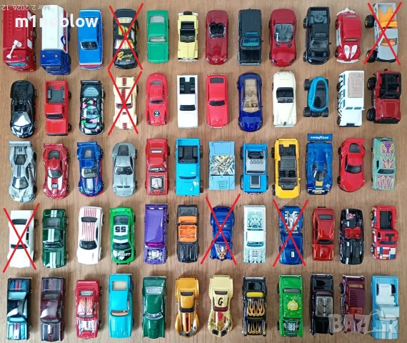 Метални колички Hot Wheels Matchbox Хот Уилс Мачбокс Мажорет