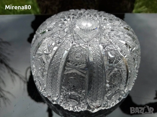 * Bohemia * - кристална купичка, снимка 5 - Чинии - 54087341