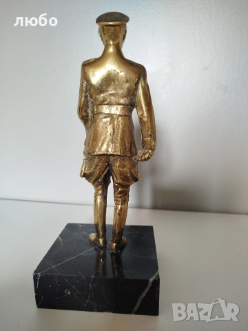БРОНЗОВА СТАТУЯ-СКЛУПТУРА ФРАНКО , снимка 11 - Антикварни и старинни предмети - 53960063