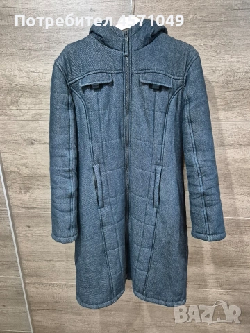 Дълго дънково яке Zara 